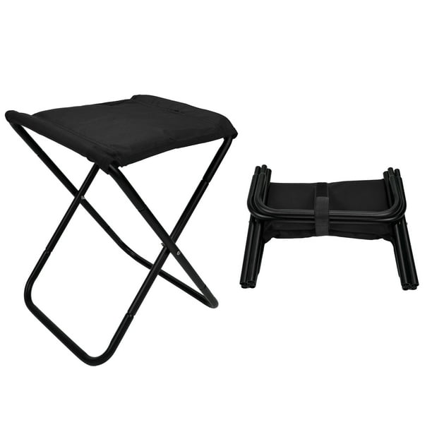 Zyyini Folding Stool for Outdoor,Folding Stool,Outdoor Folding Chair  Aluminum Alloy Lightweight Fishing Stool with Storage Bag for Barbecue  Camping