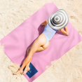 thumbnail image 1 of Couverture de Plage, Tapis Extérieur Doux, Couverture de Plage Sans Sable, Bâche Légère Imperméable pour Camping, Randonnée, Concert, 78x60 Pouces, Rose, 1 of 8