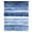 Blue, variant on Red Ombre Semi Sheer Curtains Drapes for Living Room, Bedroom, French Doors Window 63 Inches Long, Modern Abstract Art Farmhouse Rod Pocket Chiffon Curtain Drapery Voile Draperies Panel