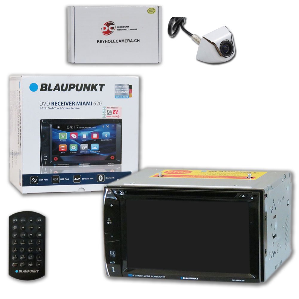 Blaupunkt MIAMI620 Car Audio Double Din 2DIN 6.2 Touchscreen DVD MP3 CD