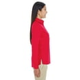 thumbnail image 2 of Devon  Jones DP610W Womens Perfect Fit Half-Placket Tunic Top 3X-Large Red, 2 of 3