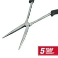 thumbnail image 2 of Hyper Tough 11-inch Long Nose Pliers with Ergonomic Comfort Grips, Black, 2 of 11