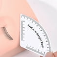 thumbnail image 4 of Adjustable Eyebrow Shaping Guide - Ergonomic Design for Beginners & Pros, Travel-Friendly Brow Tool, 4 of 8