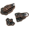 thumbnail image 3 of Baohd 6pcs/set Unique Imitation Antique Case Latches Long-lasting And Easy Replacement Corrosion-resistant Honggu 1Set, 3 of 6