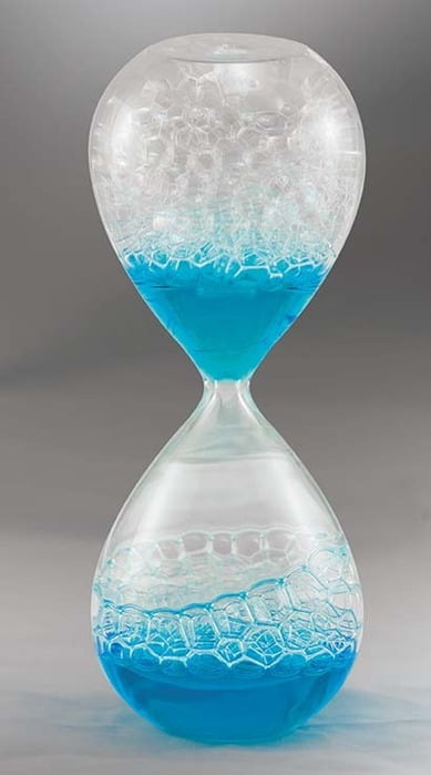 bubble hourglass