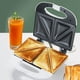 Mini Machine à Pain Sandwich Grille-Pain Multifonctions Cuisinière Électrique, pour Faire des Crêpes, des Gaufres – image 3 sur 7