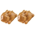 thumbnail image 2 of MasteelfCA 2pcs Wood Rabbit Charm Rabbit Hanging Ornament DIY Key Charm Wood Rabbit Craft, 2 of 8