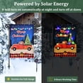 thumbnail image 6 of Hotiary Lighted Winter Garden Flag for Outside, Solar Led Snowman Garden Yard Flag, Christmas Garden Flag 12x18 double sided for Outdoor Yard Garden Lawn Decoration, 6 of 7