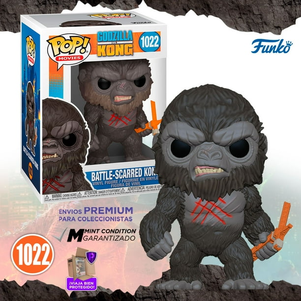Funko Pop Funko 1022 King Kong Cicatriz De Batalla Godzilla Vs Kong Coleccion Original