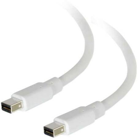 UPC: 0757120544104 | C2G 3ft Mini DisplayPort Cable 4K 30Hz – White