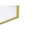 thumbnail image 3 of Elegant Kitchen and Bath Amoura 20X24 Pivot Mirror In Brass, 3 of 15