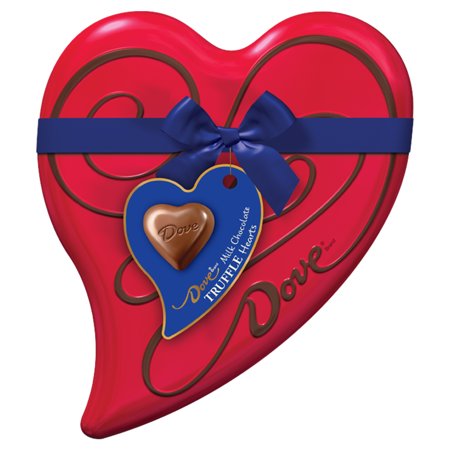 UPC 040000378259 product image for DOVE Valentine's Assorted Chocolate Truffle Candy Heart Gift Box 6.5-Ounce Tin | upcitemdb.com