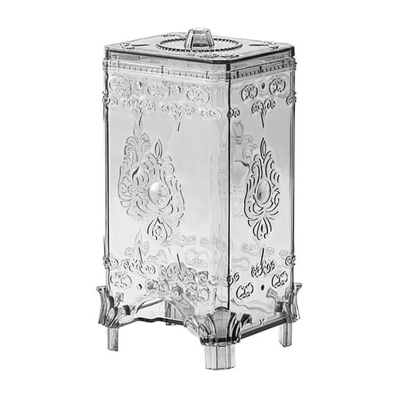 Transparent Desktop Cosmetic Organizer Storage Makeup Beauty Display Pad Holder