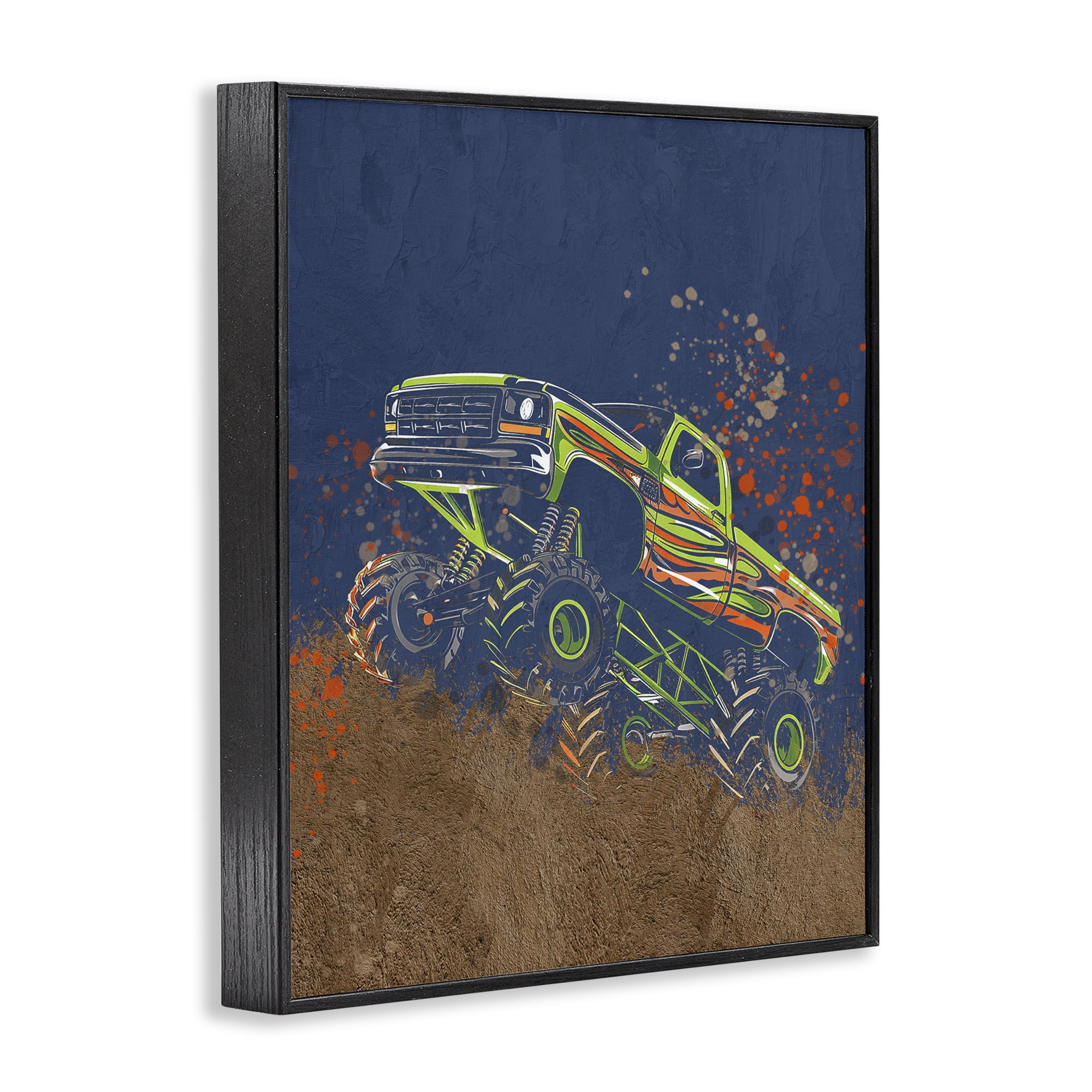 My Jam Truck Adventure Black Framed Giclee Art, design by Kim Allen