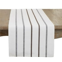 Saro Lifestyle Refined Stripe Table Runner - 16"x72"