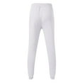 thumbnail image 3 of HOWPAY Mens Sweatpants Relaxed Fit Solid Color Lounge Pants with Pocket Elastic Waisted Drawstring Athletic Joggers Workout Sweat Pants White XL, 3 of 5