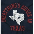 thumbnail image 2 of Bigger In Texas Lone Star State Pride Long Sleeve TShirt Men Women Brisco Brands S, 2 of 6