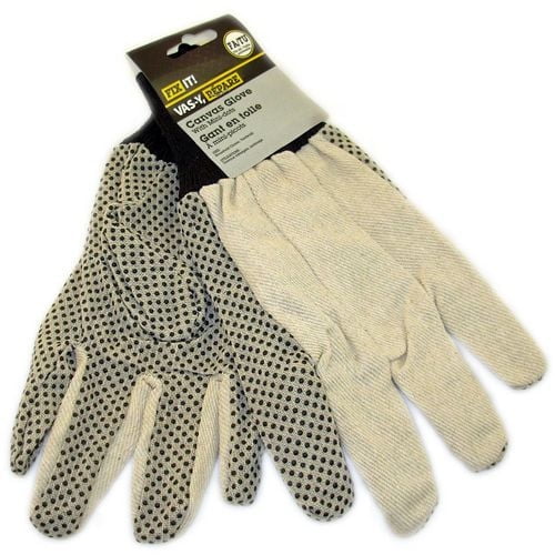 Gants en toile de coton à picots, Taille universelle