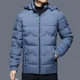 thumbnail image 2 of Chaquetas de plumas para hombre Abrigo acolchado con capucha para hombre Ropa de invierno Parkas Reseñas coreanas Muchos acolchados en promoción Ropa cálida de lujo, 2 of 5