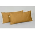 thumbnail image 3 of Vargottam Indoor/Outdoor Polyester Fabric Lumbar Pillow With Insert, All-Weather Waterproof Decorative Throw Pillow for Patio Furniture-Set of 2 - Beige, 3 of 7
