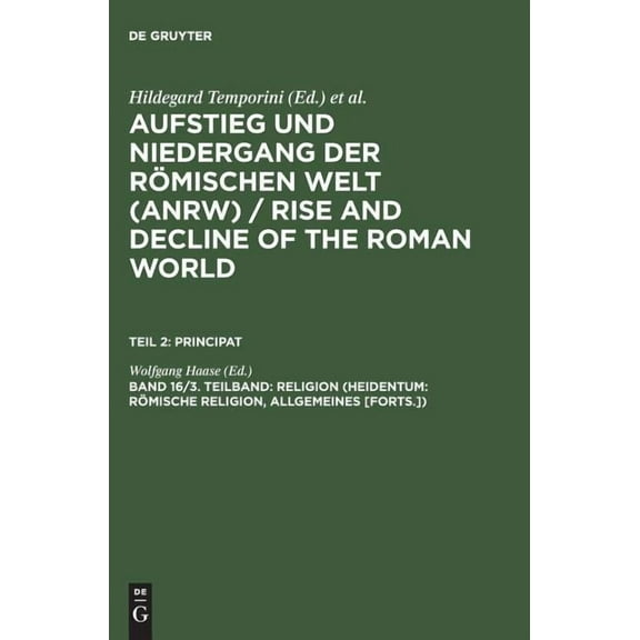 Religion (Heidentum: R?mische Religion, Allgemeines [Forts. ])