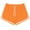 Orange, variant on Womens Pants Dressy Casual, Solid Color Casual Short Pants Trendy Womens Dress Pants Orange L