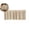 Beige-S, variant on Lace Curtain Valance – Semi-Sheer Chiffon Window Treatment with Embroidery & Rod Pocket, 59x23.6 Inches – Polyester Door/Window Decor for Bedroom, Kitchen, Bathroom