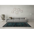 thumbnail image 3 of Ahgly Company Indoor Round Persian Light Blue Traditional Area Rugs, 6' Round, 3 of 4
