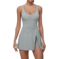 thumbnail image 1 of Babysbule Combinaison pour Femmes Mode Été Combinaison de Course pour Femmes Tenues Amples Solides Exercice Gym Yoga Shorts de Course, 1 of 9