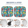thumbnail image 6 of Windshield Sun Shade, Japanese Koi Foldable Car Sun Shade Windshield for Front, 2 Pieces, 6 of 7