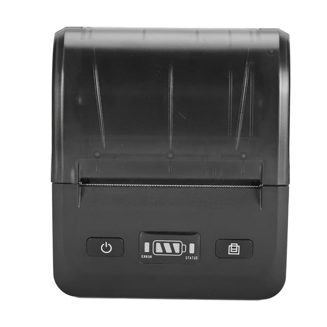 Bluetooth Receipt Printer, 80mm Ticket Thermal Printer Energy Saving Portable for Restaurant