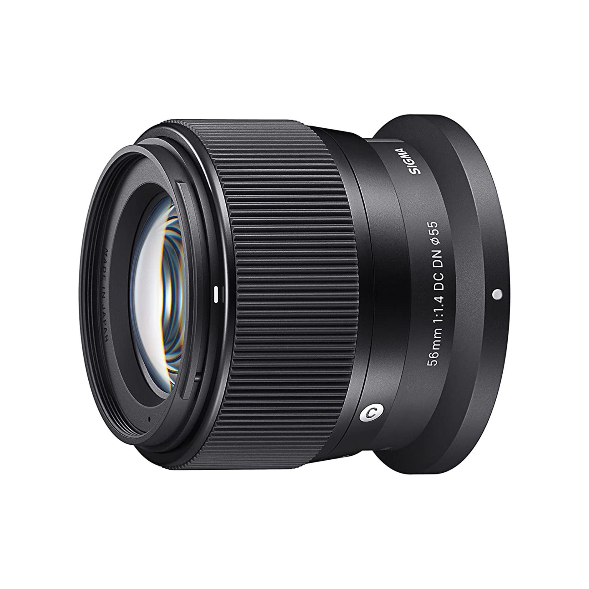 Sigma 56mm F1.4 DC DN Contemporary Lens for Nikon Z Mount with Lens Hood (Black)