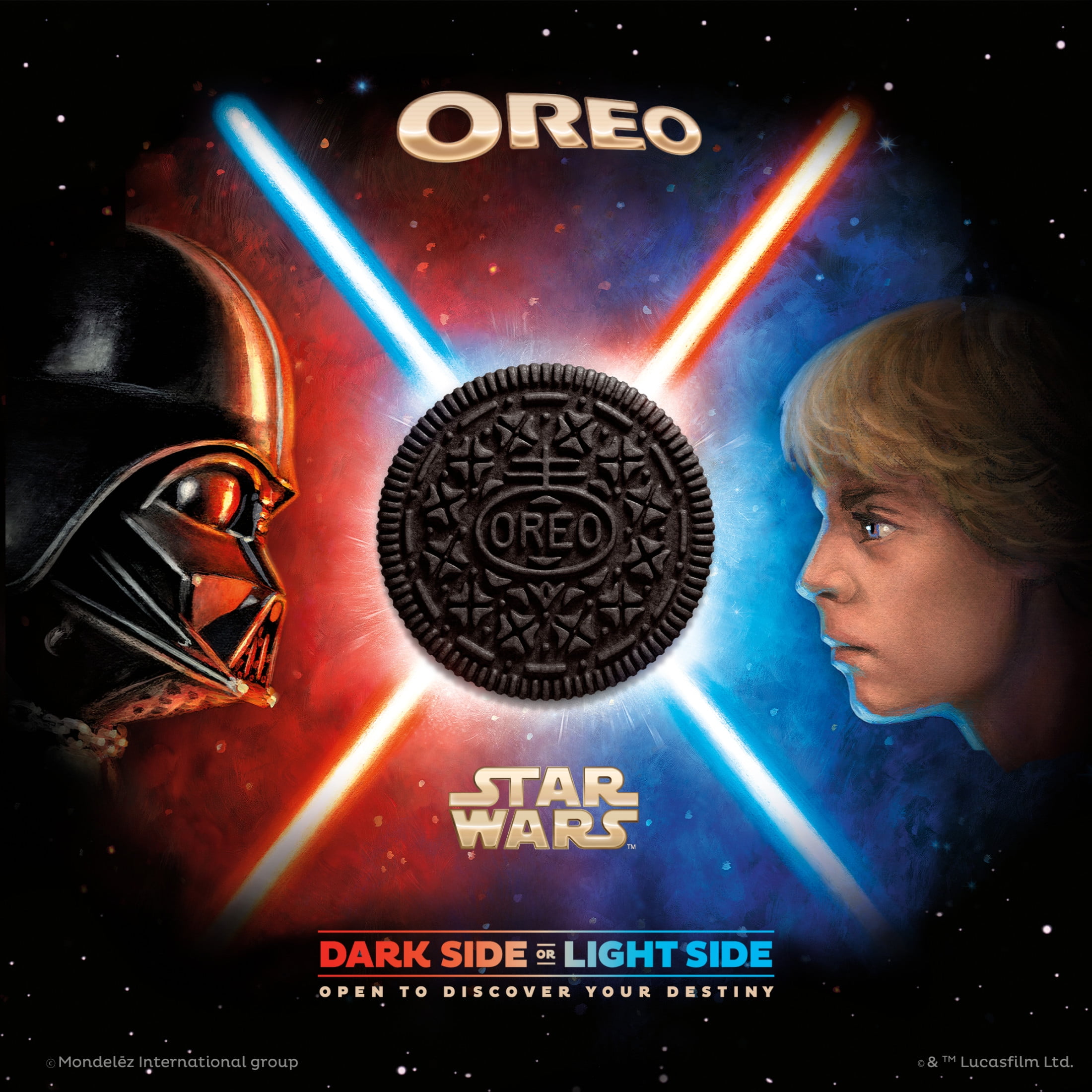 STAR WARS™ OREO Cookies, Baked, Special Edition, 10.68 oz, Shelf Stable, Plastic Tray