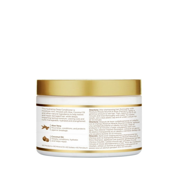 Aloe Coconut Oil Hydrate Restore Deep Conditioner  12 oz - Walmart.com