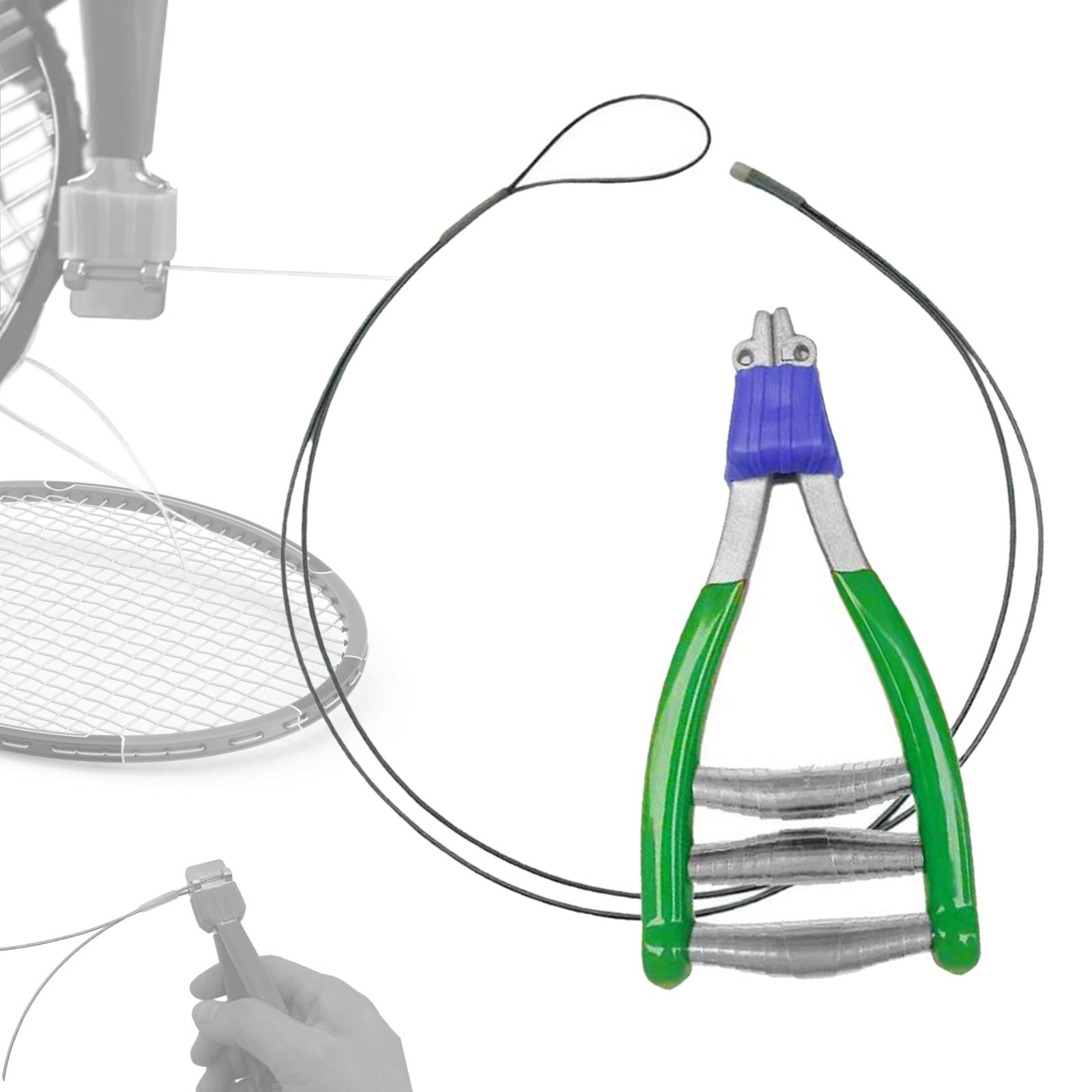 harayaa Sports Starting Clamp and Extension Line Equipment for Racket Tennis Racquet Green