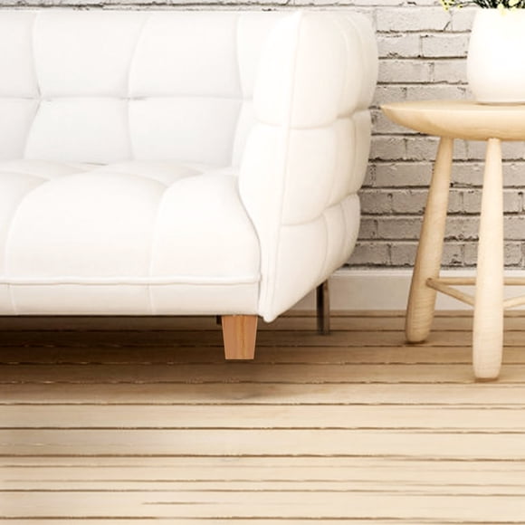 HONITANO 4Pcs Beige Wooden Sofa Legs Solid Wood Furniture Replacement Legs for Home Use