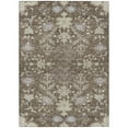 thumbnail image 2 of Addison Rugs Chantille Indoor/Outdoor Transitional Floral Brown Washable Rectangle Rug, 8' x 10', 2 of 6