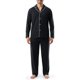 thumbnail image 1 of Conjunto de pijama para hombre IZOD de jersey afelpado negro talla XXL, 1 of 5