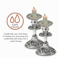 thumbnail image 5 of Ner Mitzvah Heavy Duty Aluminum Foil Candle Holder Set of 50, 5 of 5