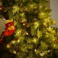 thumbnail image 5 of Guirnalda de luces LED navideñas con forma de piña, cada una de 6.6 pies, 20 LED, funciona con pilas, cono de pino navideño, bayas rojas, guirnalda de luces para fiesta de Navidad, dormitorio, árbol, decoración de mesa, agujas de pino brillar Electrónica, 5 of 5