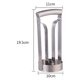 thumbnail image 5 of (Grande) Corer de piña de acero inoxidable, pelador de piña, cortador de piña, herramienta de fruta, herramienta de cocina fácil, 5 of 5