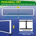 thumbnail image 5 of RayChee 22 ft Deluxe Heavy Duty Pickleball Net Tennis Net with Carry Bag Strong Steel Frame, 5 of 7