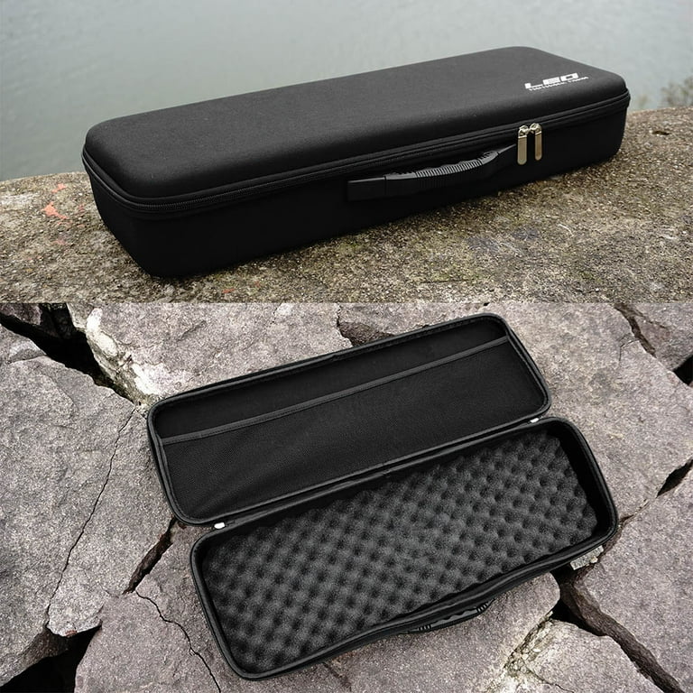 Leo Portable Fishing Bag Case Shockproof Fishing Rod Reel Carry Bag Case Fishing Tackle Tool Storage Organizer Bag