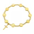 thumbnail image 1 of 5xAureate Brazalete Pulsera Cruz Colgantes Regalo Para Oración Bautismo Bautizo 5 piezas, 1 of 8