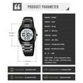 thumbnail image 6 of SKMEI Watches for Women Sport Digital Womens Watch Waterproof with Stainless Steel Strap Alarm Countdown Dual Time, 6 of 10