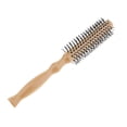 thumbnail image 5 of 3Pcs Round Curling Comb Wooden Handle Round Brush for Blow Drying,Curling,Straightening Round Brush for Women Men-Styling For All Hair Styles 3 Size, 5 of 8