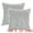 Light Grey, variant on Unique Bargains Faux Fluffy Zipper Closure Cushion Covers Throw Pillow Covers (2 Count) Black 18" x 18"