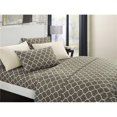 thumbnail image 1 of Chic Home SS7973-8016-US Fallon Sheet Set Super Soft Contemporary King Size Deep Pocket Design Bonus Pillowcases, Taupe - 12 Piece, 1 of 1