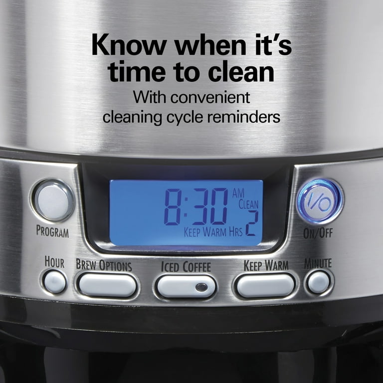 Hamilton Beach BrewStation 12 Cup Coffee Maker, Programmable with