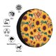 thumbnail image 4 of Fotbe Bohemian Sunflower Funda de Llanta de Repuesto con Estampado, Engrosada, Ajuste Universal para Jeep, Remolque, RV, SUV, Camión-15 inch, 4 of 6
